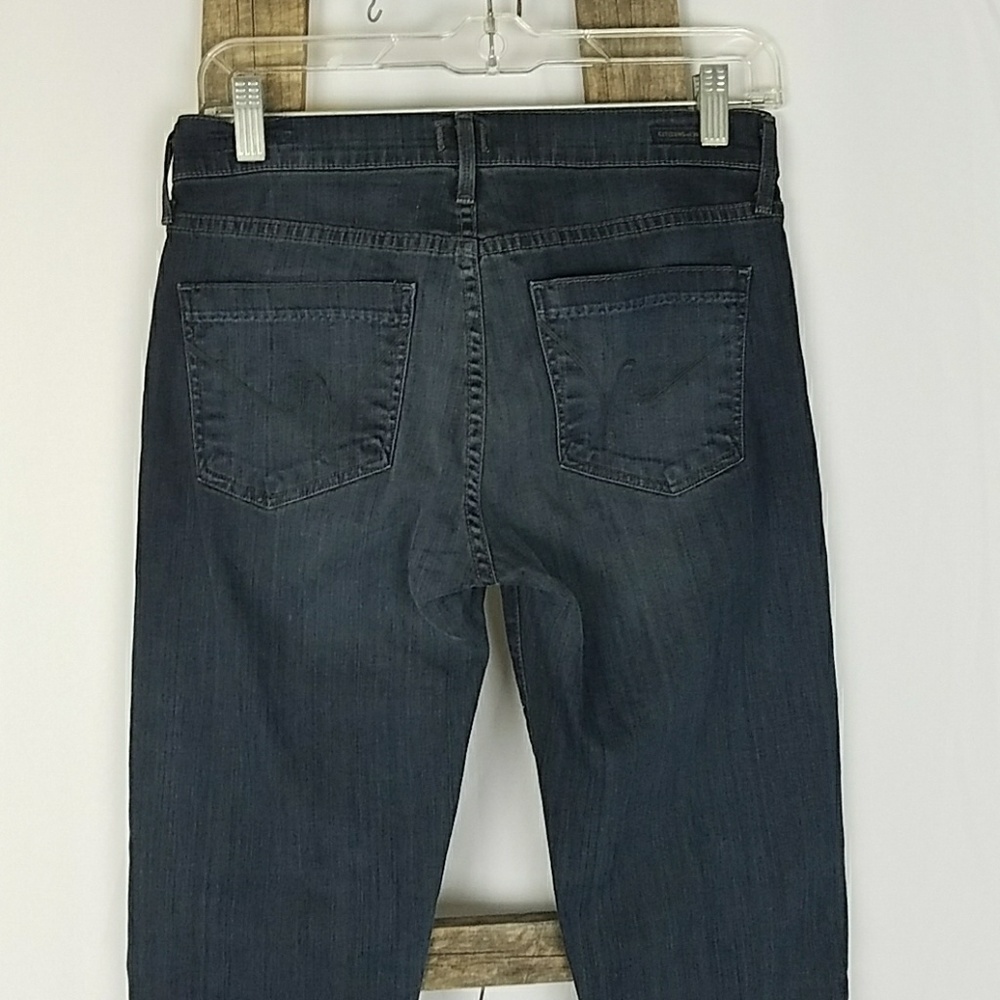 Citizens of Humanity women 26 Amber mid‎ rise bootcut stretch jeans denim grunge - Picture 7 of 8